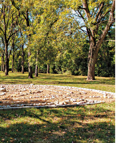 harmony healthcare the peace place a beautiful outdoor space located.