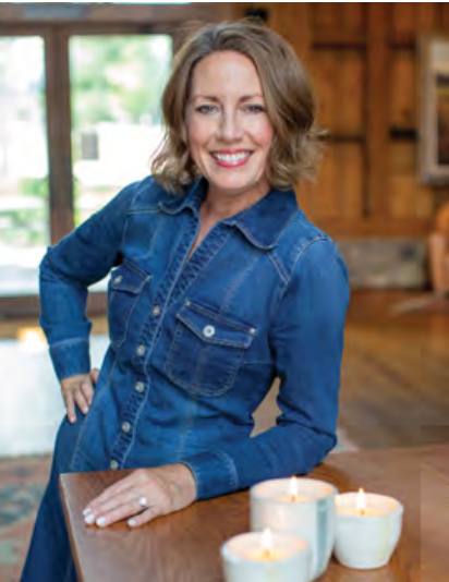 Jill Nagel Kosdrosky, a former Industrial Engineer and Financial Executive turned candlemaker