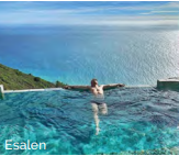 Esalen, is a non-profit American retreat center and intentional community in Big Sur, California
