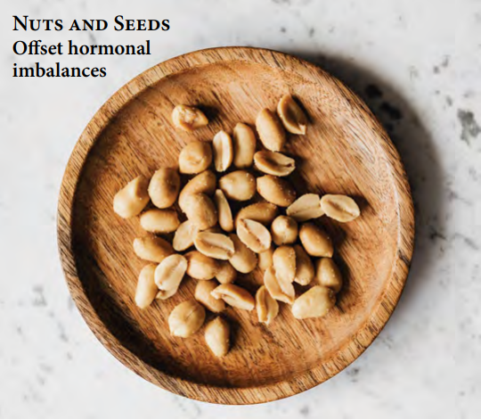 nuts and seed can offset hormonal imbalances